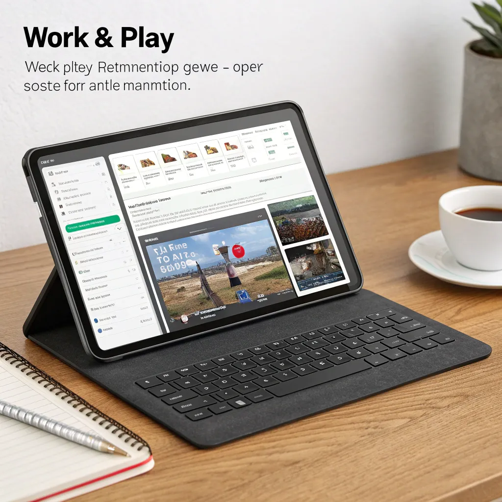 Versatile tablet for work and play